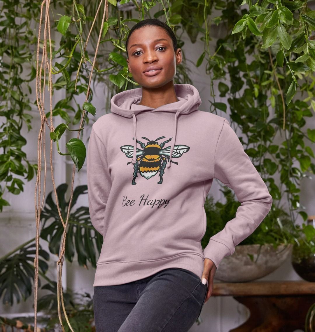 Women's Hoodie - Bee Happy