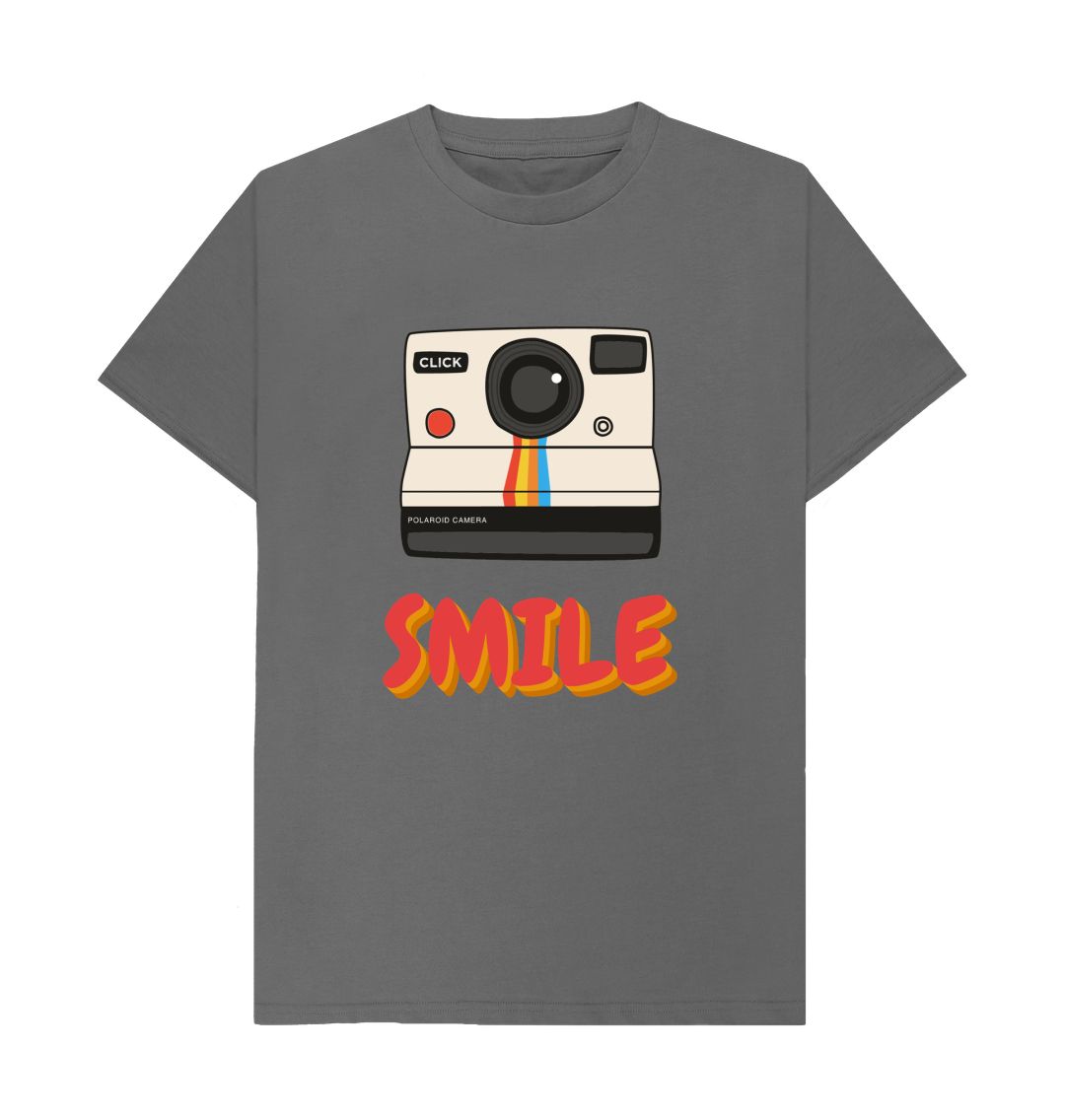 Slate Grey Men's - T-Shirt - Polaroid