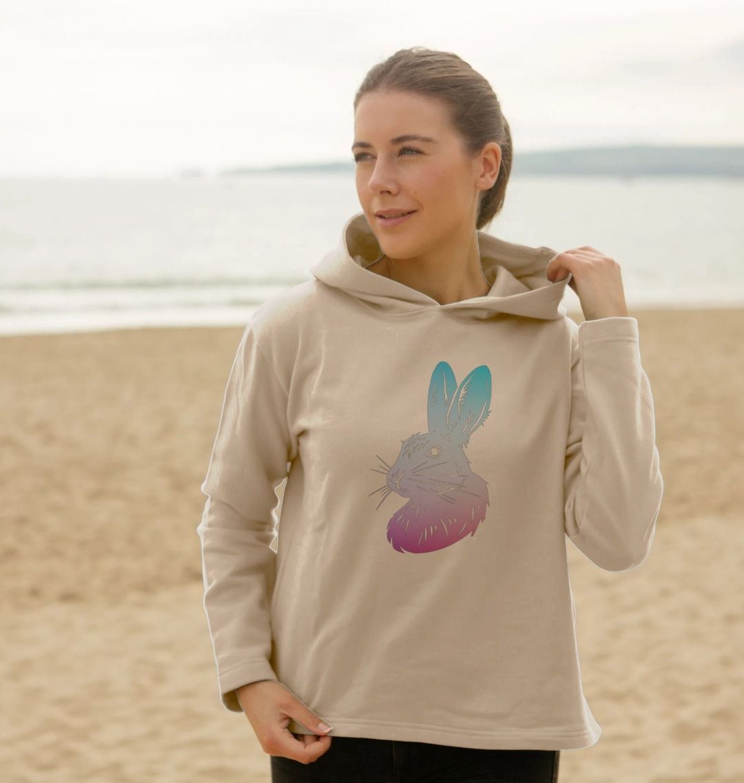 Women's Hoodie - The Hare