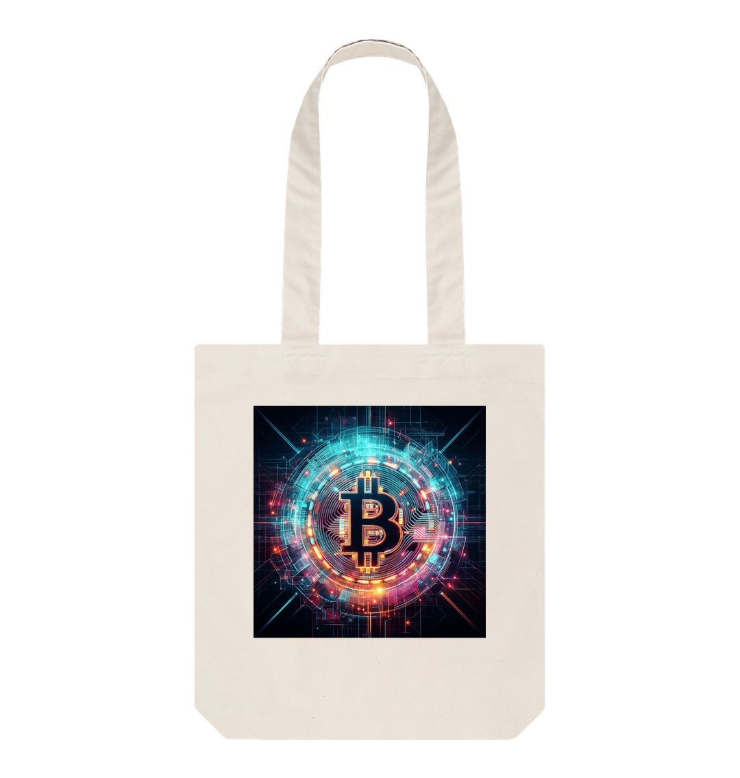 Natural Bitcoin Tote Bag