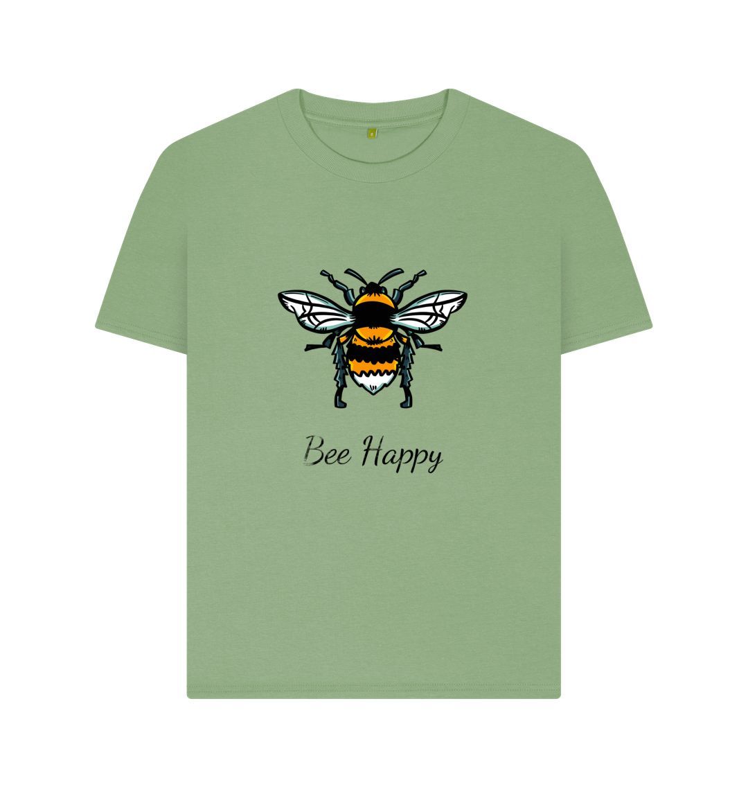 Sage Women's T-Shirt - Bee Happy