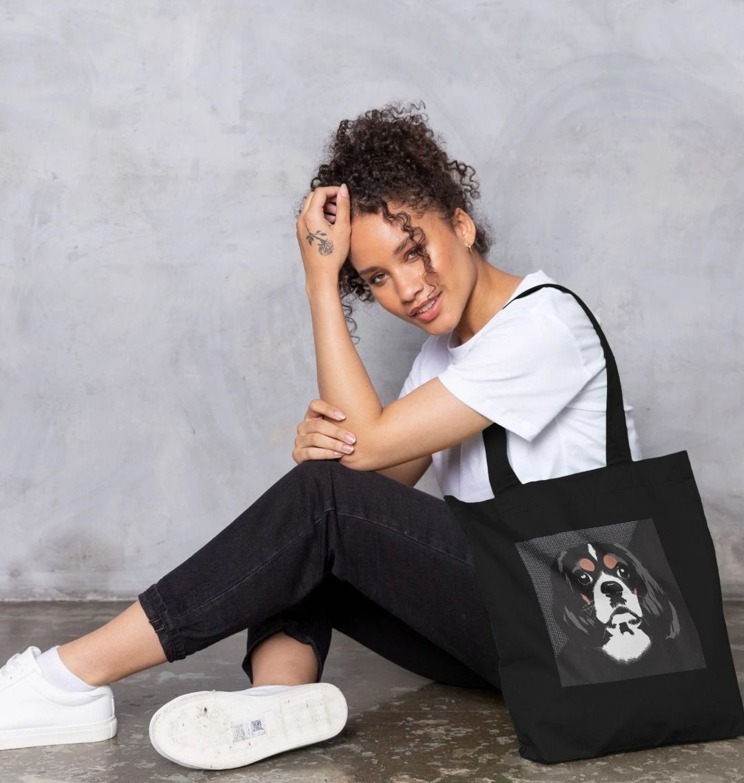 King Charles Cavalier Tote Bag