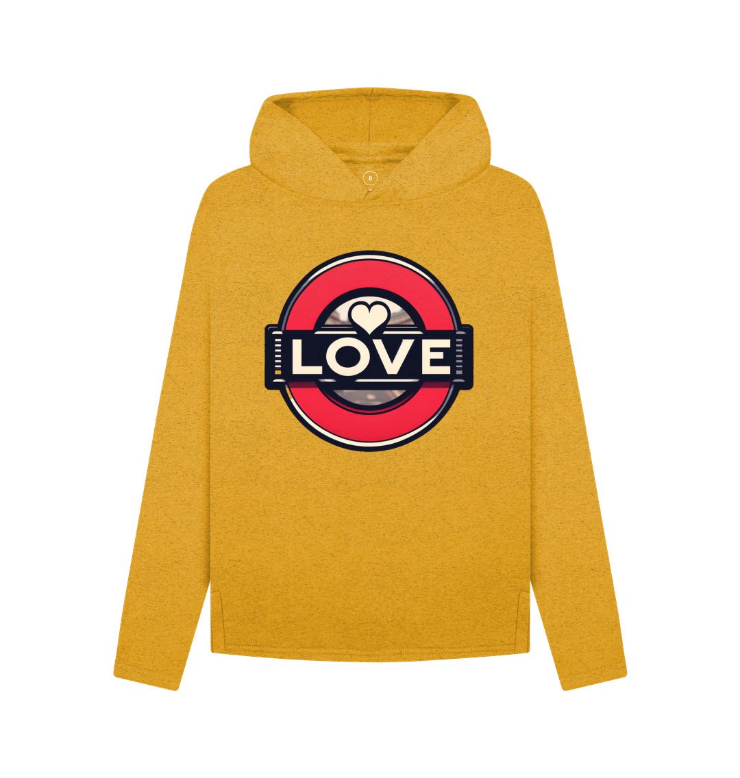 Sunflower Yellow Women's Hoodie - Love
