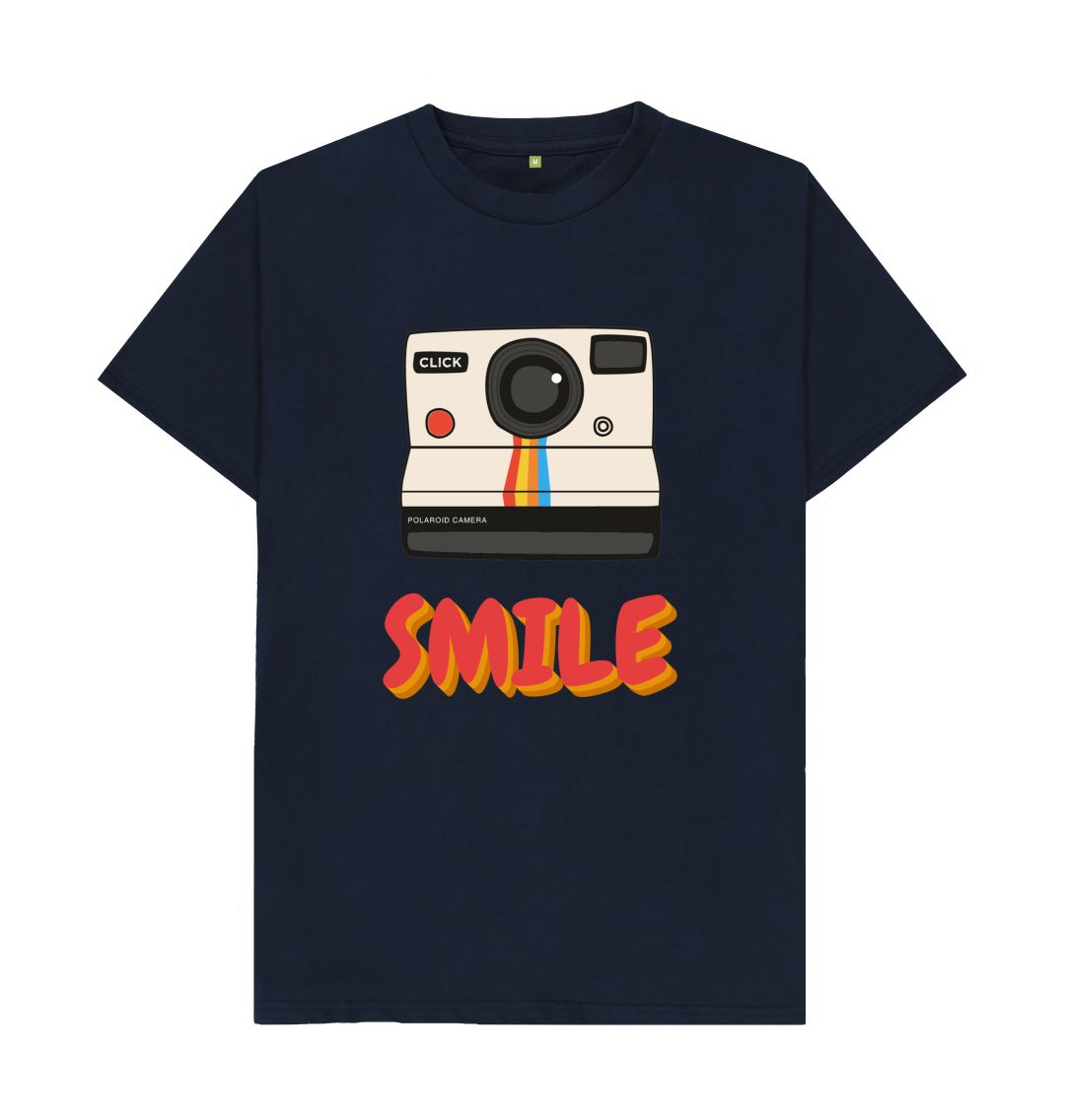 Navy Blue Men's - T-Shirt - Polaroid