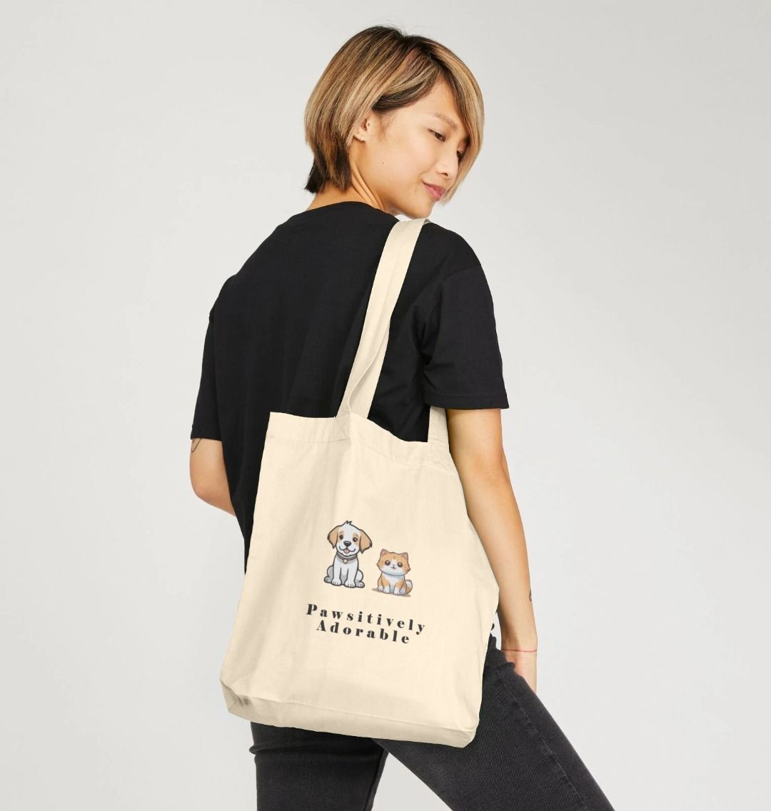 Pawsitively Adorable Tote Bag